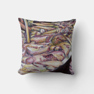 Coussin Fraterniser avec du poisson frais