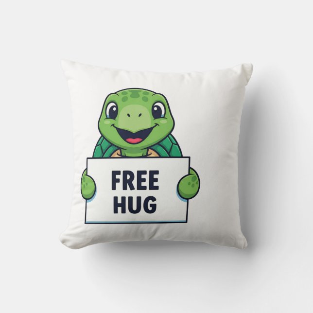 Coussin Free hug (Recto)