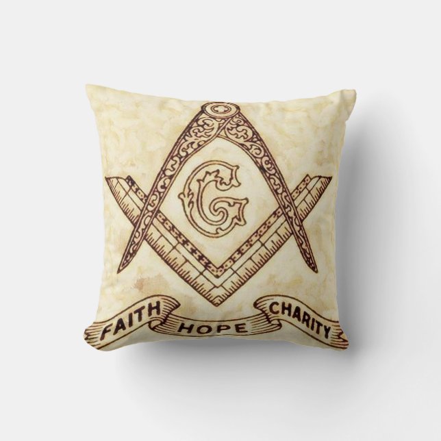 Coussin Freemason (Recto)