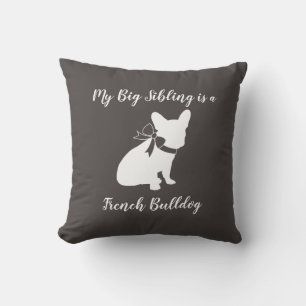Coussin French Bulldog Theme Party - Baby shower neutre