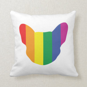 Coussin Frenchie fier