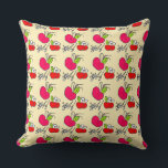 Coussin Fresh Apple Harvest<br><div class="desc">Brighten up your home with the Fresh Apple Harvest pattern. This playful and vibrant fruit design adds a touch of nature's charm to any sofa or bed. A high-quality,  professional addition to your modern home decor from the SM One collection</div>