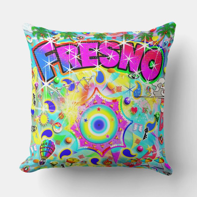 Coussin Fresno Mystic Dance  (Recto)