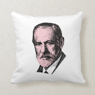 Coussin Freud rose Sigmund Freud