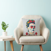 Coussin Frida Kahlo | El Día de los Muertos (Chaise)