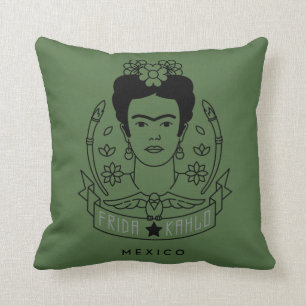 Coussin Frida Kahlo   Heroína