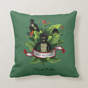 Coussin Frida Kahlo   mis Monos