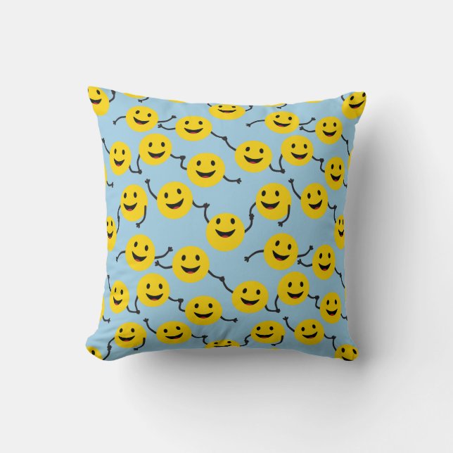 Coussin Friendly Smileys (Recto)