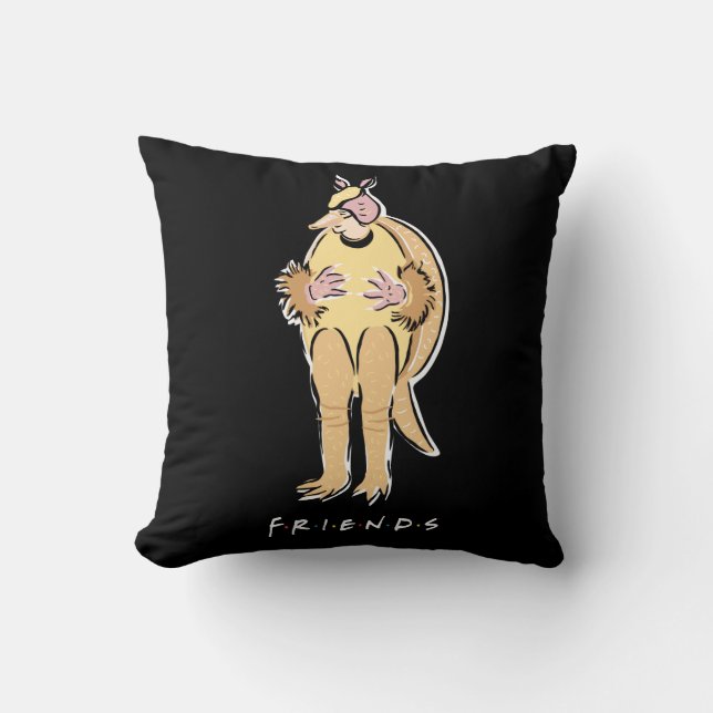 Coussin FRIENDS™ | Armadillo de vacances (Recto)