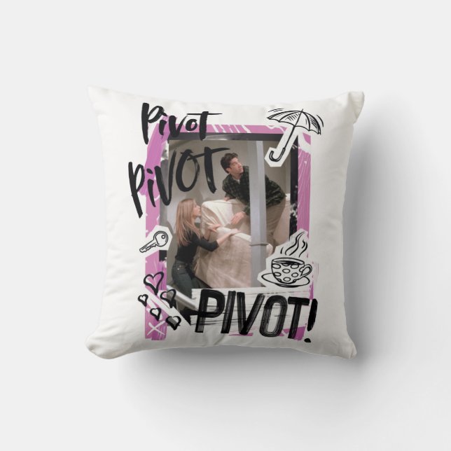 Coussin FRIENDS™ | PIVOT Pivot ! (Recto)