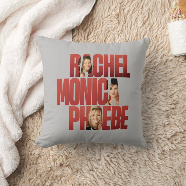 Coussin FRIENDS™ | Rachel, Monica & Phoebe (Couverture)
