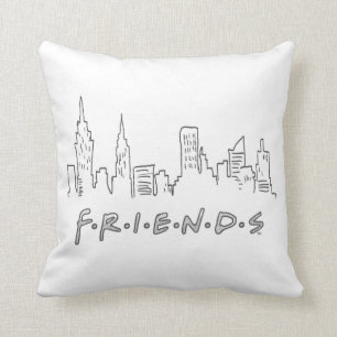 Coussin FRIENDS™   Silhouette de New York