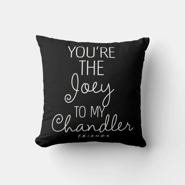 Coussin FRIENDS™ | Vous êtes le Joey à mon Chandler (Recto)