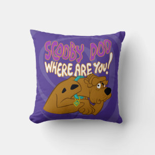 Coussin Frightened Scooby-Doo