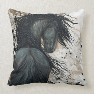 Coussin frison de cheval par BiHrLe