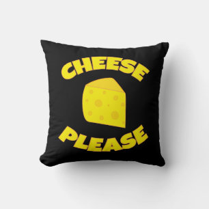Coussin Fromage amusant S'il vous plaît le coin du fromage