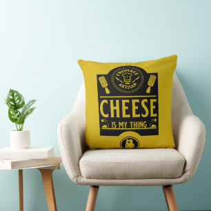 Coussin Fromage Artiste