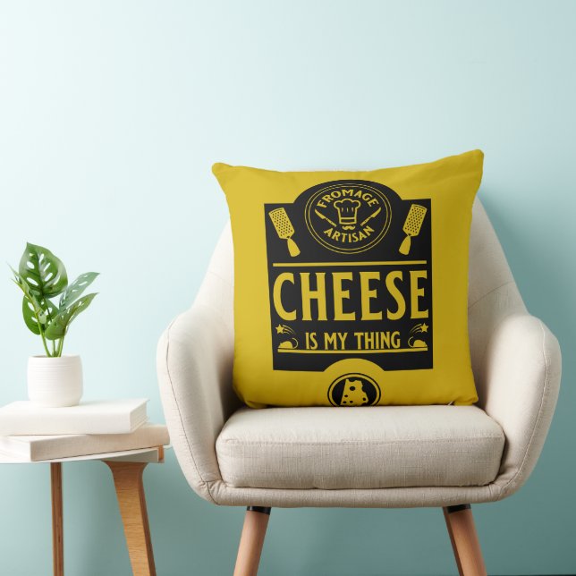 Coussin Fromage Artiste (Chaise)