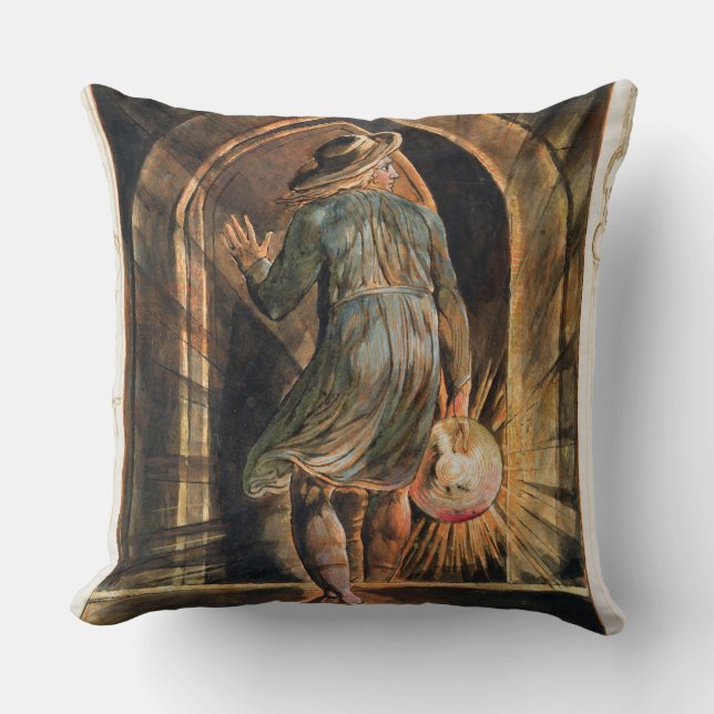 Coussin Frontispice vers "Jérusalem" (copie de Bentley E) (Recto)