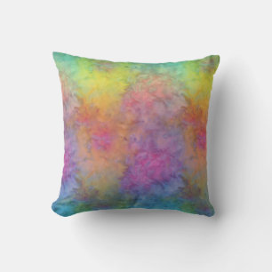 Coussin [Frost Arc-en-ciel] Couleur à Cravate multiple