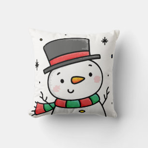 Coussin Frosty le bonhomme de neige body bébé