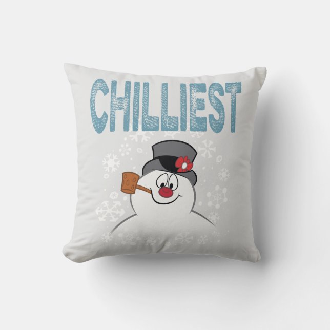 Coussin Frosty the Snowman™ | Chilliest (Recto)