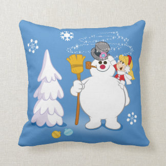 Coussin Frosty the Snowman™ | Frosty & Karen Winter Fun