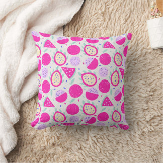 Coussin Fruit de Dragen rose