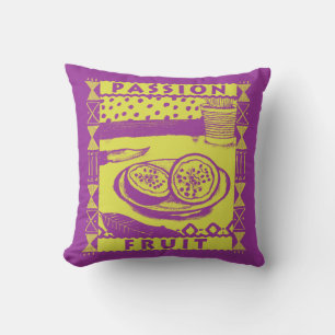 Coussin Fruit de passion