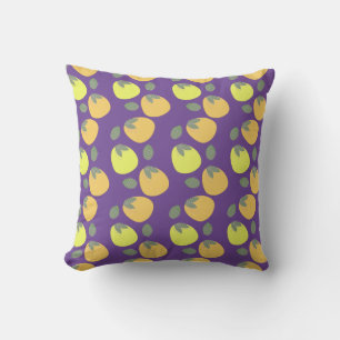 Coussin Fruit Jaune Orange Mangue Amusant