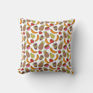 Coussin Fruit seamless pattern   Fruit surface pattern 33