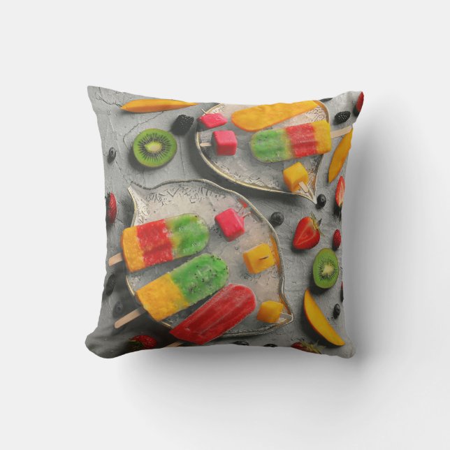 Coussin Fruits Et Légumes (Recto)