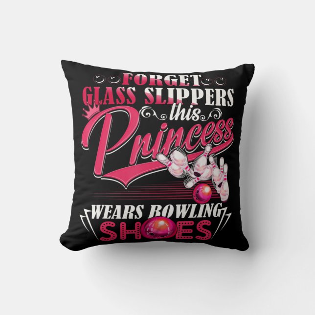 Coussin Fun Bowling Pour Femmes Filles Enfants Maman Femme (Recto)