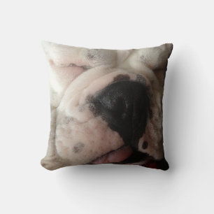 Coussin Fun Bulldog visage musqué