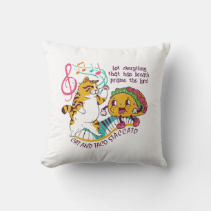 Coussin Fun CAT TACO STACCATO