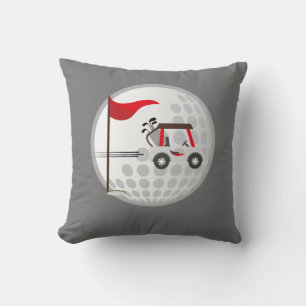 Coussin Fun Golf Golf Panier Ball pour les golfeurs