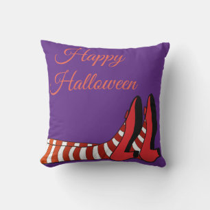 Coussin Fun Happy Retro Halloween sorcière