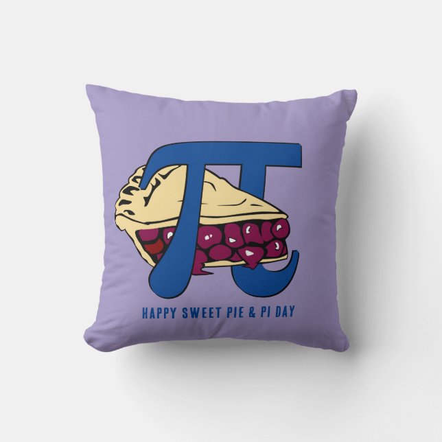 Coussin Fun HAPPY Sweet Cherry Pie PI JOUR (Recto)