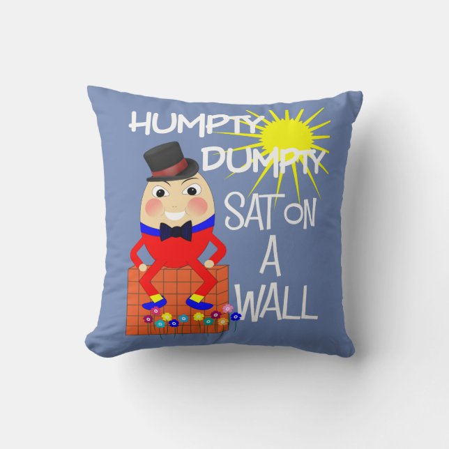 Coussin Fun Jolly Nursery Rhyme Humpty Dumpty Cute (Recto)