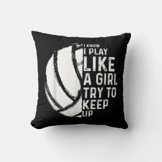 Coussin Fun Volleyball Design Filles Femmes Jeune Ado Spor