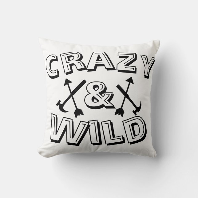 Coussin Funky Crazy & Wild Arrow Hammer Cushion (Recto)