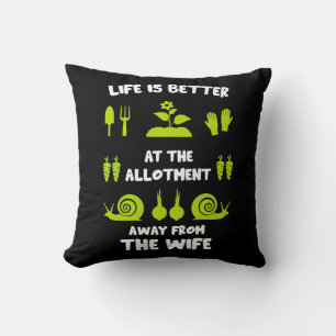 Coussin Funny Allotissement jardinage