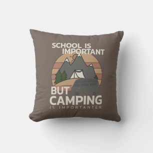 Coussin Funny Camping est important