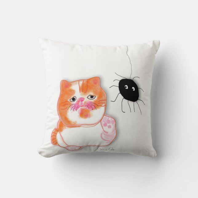 Coussin Funny cat séries pillow (Recto)