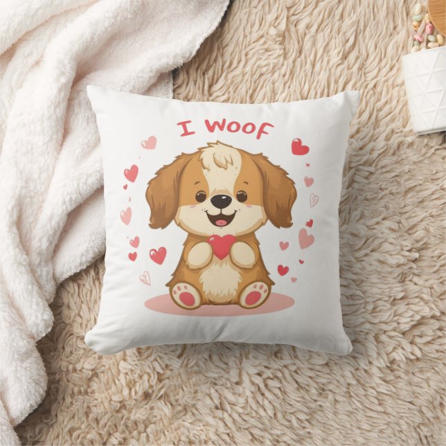 Coussin Funny & Cute Valentine’s Day Gift (Couverture)