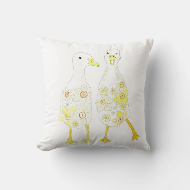 Coussin Funny ducks  (Recto)