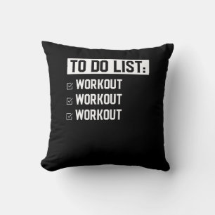 Coussin Funny Fitness Workout