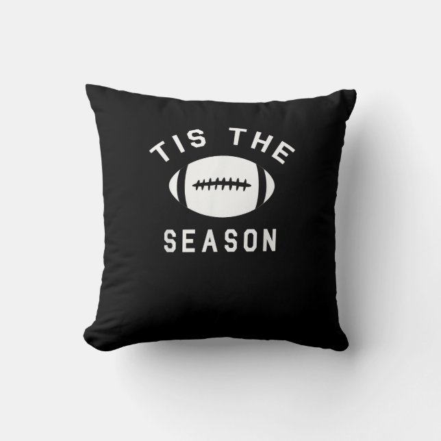 Coussin Funny Football Tis The Season (Recto)