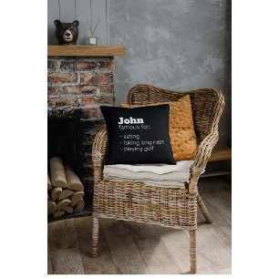 Coussin Funny Papa Fête des pères, cadeau de nouveauté per