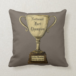Coussin Funny Personnalisable Trophy Award